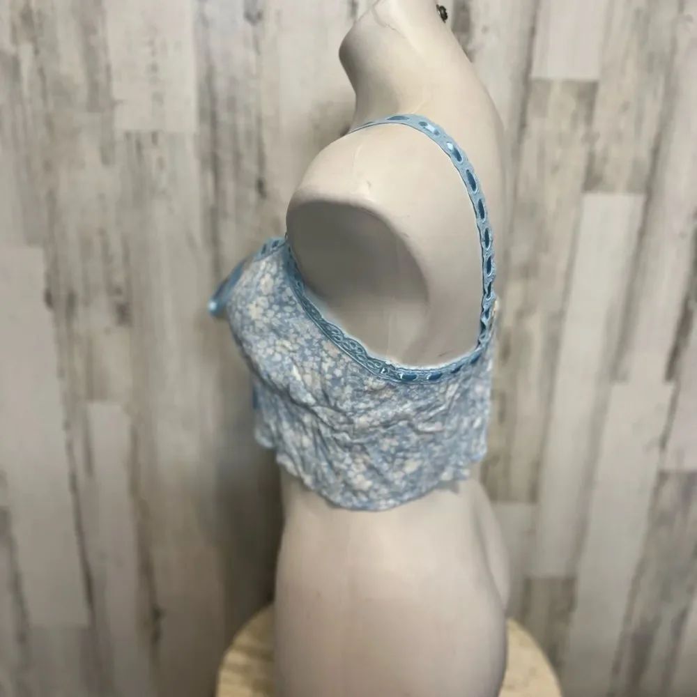 Blue tank top - Picture 4 of 5